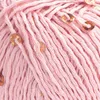 YarnArt Baumwolle Gold Paillettes 7108 Rosa Paillettengarn Produktbild-Vorschau 2