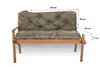 coussin de banc de jardin vert| taille 110x60x50| Coussins Voir les images du produit 4