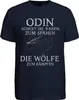 Odin schickt Raben Wölfe Kämpfen Wikinger Spruch Nordisch Produktbild-Vorschau 2