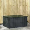 vidaXL Zahradní úložný box černý 101 x 82 x 50 cm ocelový Náhled obrázku produktu 2