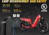 Elektrofahrrad Mountainbike 30AH 20 Zoll Klapprad Fatbike Produktbild-Vorschau 7