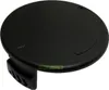 A black plastic spool cap for a string trimmer. Produktbild-Vorschau