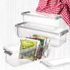 Plastová dóza na potraviny ORION s víkem RECTANGULAR 1,8 l Náhled obrázku produktu 4