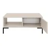 BEAUTYSOFA | Couchtisch SELENA  100 cm Kaschmir mit Produktbild-Vorschau 3