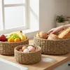 3 kosze okrągły kosz do przechowywania z trawy morskiej Podgląd zdjęcia produktu 13