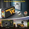 6000mAh Solar radio mit 4 verschiedenen Ladekabeln, Produktbild-Vorschau 8