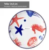 Seaside Sada 4 talířů 4 osoby Snack Dessert Ø 14,5 cm Náhled obrázku produktu 4