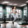 Springseil Mit Kugellager Speed Rope Crossfit Fitness Produktbild-Vorschau 4