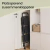 SONGMICS Trittleiter 3 Stufen Klappbar, Stahl Küchentritt Produktbild-Vorschau 5