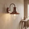Wandleuchte mit Schalter innen Metall Glas E27 26 cm hoch Produktbild-Vorschau 6
