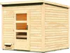 Karibu Saunahaus Außensauna Gartensauna Pepe 4 + 9kw Ofen Produktbild-Vorschau 6
