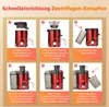 7MAGIC Entsafter für Obst und Gemüse in Edelstahl, 400W Produktbild-Vorschau 2