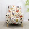 Sesselbezug 1 Sitzer, Stretch Hussen Blumenmuster Produktbild-Vorschau 2