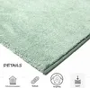 Teppich Wohnzimmer Kurzflor Einfarbig für Schlafzimmer Produktbild-Vorschau 4