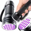 Mini torcia UV 21 LED 395nm rilevatore alluminio compatta Anteprima dell’immagine prodotto 3