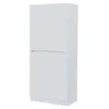 A white wardrobe with double doors. Anteprima dell’immagine prodotto