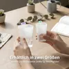 Anzuchttöpfe transparent mit Etikett | 12 Stück quadratisch Produktbild-Vorschau 6