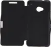 Handyhülle Tasche für HTC One / M7 schwarz gebürstet Produktbild-Vorschau 2