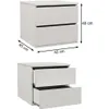 Schwebetürenschrank MARIKA 180 cm – Kleiderschrank mit 1 Produktbild-Vorschau 7