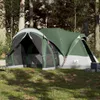 vidaXL Tipi-Familienzelt 8 Personen Grün Wasserdicht Produktbild-Vorschau 2