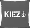 Huuraa Kissen Kiez Anker 40x40cm mit Füllung Steel Grey Produktbild-Vorschau 1