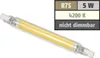 LED-Strahler McShine "LS-718", R7s, 4W, 560 lm, 78mm, 360°, Produktbild-Vorschau 3