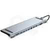 USB-C HUB 12 in 1 Docking Station Multiport-Doc 3x USB 2x Produktbild-Vorschau 1
