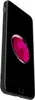A black iPhone case with a pink abstract shape on the screen. Produktbild-Vorschau