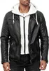 Red Bridge Herren Kunst- Lederjacke Kunstleder Bikerjacke Produktbild-Vorschau 5