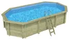 Piscina in legno NEMO 7.3 x 3.97 - H.1.45 m, azzurro Anteprima dell’immagine prodotto 1