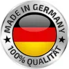A circular badge with the German flag and text indicating "MADE IN GERMANY" and "100% QUALITÄT". Produktbild-Vorschau