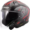 Casco Jet LS2 OF603 INFINITY II CARBON Urus Shiny Red Anteprima dell’immagine prodotto 1