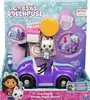 The image shows the packaging of a Gabby's Dollhouse toy set, featuring a purple vehicle, figures, and picnic accessories. Anteprima dell’immagine prodotto
