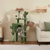 Yaheetech Kaktus Kratzbaum M, 135 cm hoch, Katzenbaum mit Produktbild-Vorschau 2