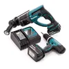 MAKITA Kit DLX2025M (DHP453 + DHR202 + 2 x 4,0 Ah + DC18RC Produktbild-Vorschau 7