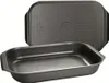Ibili-Induplus serveerplank, aluminium, 40x26x6,5 cm, zwart Productafbeelding-voorbeeld 1