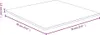 A diagram showing the dimensions of a flat object, likely a tabletop or shelf. Produktbild-Vorschau