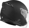 Bogotto H586 BT Solid Bluetooth Jethelm, nero opaco, L Anteprima dell’immagine prodotto 2
