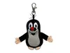 A plush toy keychain of a mole is shown against a white background. Anteprima dell’immagine prodotto