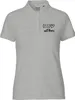 Huuraa Damen Polo Shirt Ossi mit Herz M Sport Grey Bio Produktbild-Vorschau 1