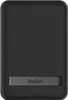 A black Belkin power bank with a silver logo strip. Produktbild-Vorschau