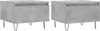 vidaXL Couchtische 2 Stk. Betongrau 50x46x35 cm Produktbild-Vorschau 1
