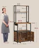 Küchenregal mit Steckdosen, Küchenschrank, 90 cm hoher Produktbild-Vorschau 7