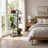 Relaxdays Pflanzenständer, 5 Ablagen, Pflanzentreppe Blumen Produktbild-Vorschau 3