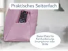 Rückenkissen | Lesekissen für Bett und Sofa | altrosa | 70 Produktbild-Vorschau 2