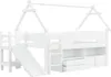 Merax Etagenbett 90x200cm mit Dachrahmen, Hochbett mit Produktbild-Vorschau 8