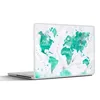 MuchoWow® Laptop Aufkleber Sticker Cover Weltkarte - Produktbild-Vorschau 1