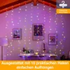 3x3m 300 LED Rideau lumineux Intérieur Dimmable Coloré Voir les images du produit 7