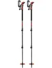Bâtons de ski LEKI Haute Route 3 110-150 cm Noir Ajustable Voir les images du produit 2