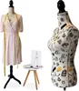 Manichino da sarta Relaxdays, modello femminile, taglia Anteprima dell’immagine prodotto 1